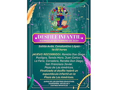 CARNAVAL 2026: DESFILE INFANTIL