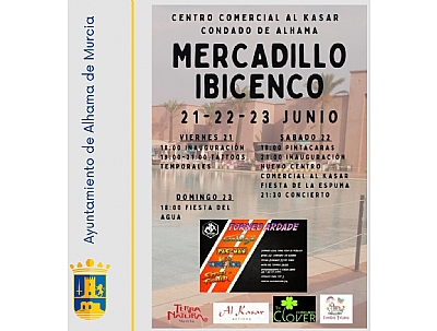 INAUGURACIÓN DEL MERCADILLO IBICENCO CONDADO DE ALHAMA