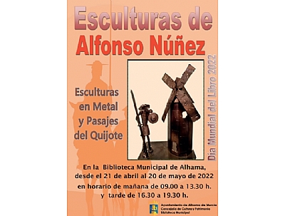 EXPOSICIÓN ESCULTURAS DE ALFONSO NÚÑEZ, PASAJES DEL QUIJOTE