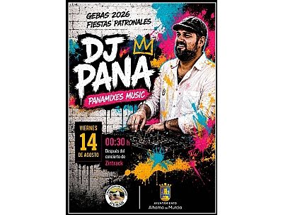 FIESTAS DE GEBAS 2026: DJ PANA