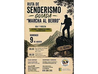 FIESTAS DE GEBAS 2026: RUTA SENDERISMO GUIADA 