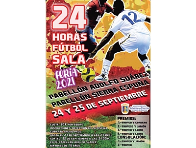 FERIA 2021: 24 HORAS FUTBOL SALA FERIA 2021: 24 HORAS FUTBOL SALA