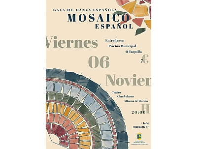 GALA DE DANZA ESPAÑOLA MOSAICO ESPAÑOL