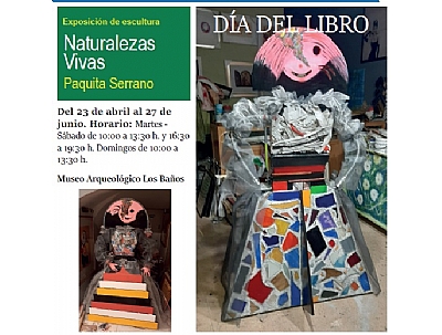 DÍA DEL LIBRO: EXPOSICÍON DE ESCULTURA DÍA DEL LIBRO: EXPOSICÍON DE ESCULTURA