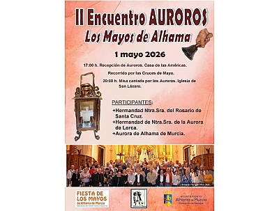 MAYOS 2026: II ENCUENTRO DE AUROROS 