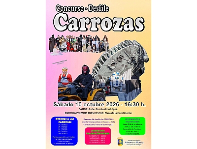 FERIA 2026: CONCURSO DESFILE DE CARROZAS