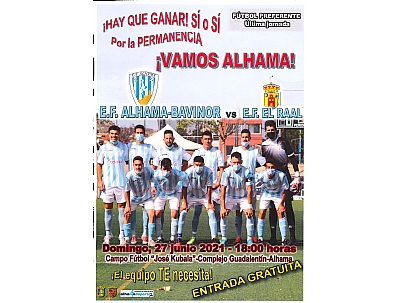 FUTBOL PREF.AUTON.: E.F. Alhama Bavinor - E.F. El Raal FUTBOL PREF.AUTON.: E.F. Alhama Bavinor - E.F. El Raal