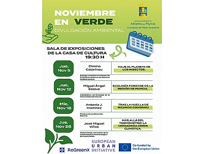 NOVIEMBRE EN VERDE: inauguración de la exposición 