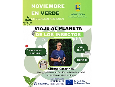 NOVIEMBRE EN VERDE: CHARLA 