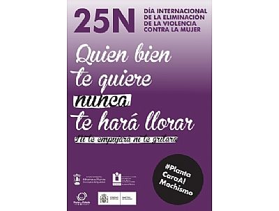 25N: Inauguración del ’Rincón Violeta’ en la biblioteca municipal.