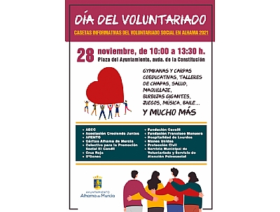 28 DE NOVIEMBRE: DÍA DEL VOLUNTARIADO 28 DE NOVIEMBRE: DÍA DEL VOLUNTARIADO