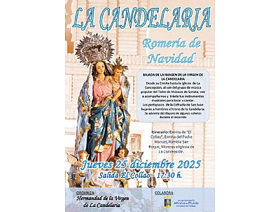 NAVIDAD 2025: Bajada de la Imagen de la Virgen de la Candelaria 