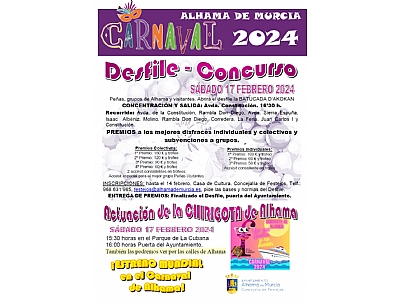CARNAVAL 2024: DESFILE-CONCURSO 