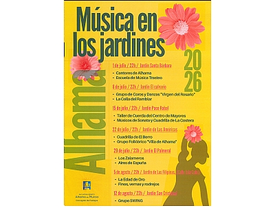 MÚSICA EN LOS JARDINES: GRUPO DE COROS Y DANZAS VIRGEN DEL ROSARIO Y LA COLLA DEL RAMBLAR