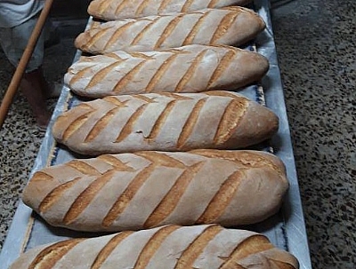 FIESTAS DE GEBAS: Reparto de pan
