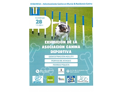 FERIA 2025: EXHIBICIÓN DE LA ASOCIACIÓN CANINA DEPORTIVA 