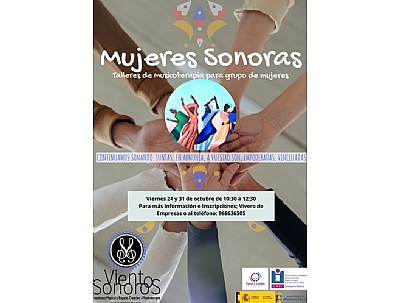 MUJERES SONORAS: Taller de musicoterapia para grupos de mujeres
