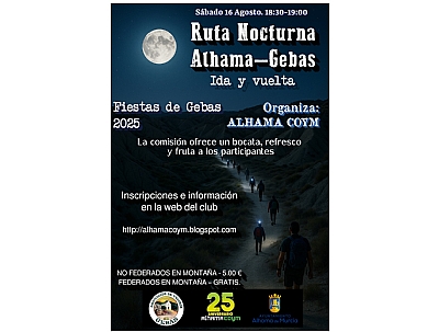 FIESTAS DE GEBAS 2025: 