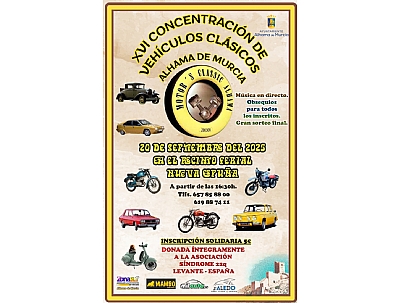 FERIA 2025: XVI ENCUENTRO DE VEHÍCULOS CLÁSICOS Villa de Alhama
