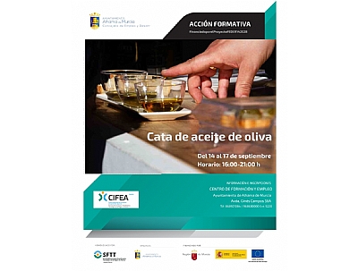 INICIO DEL CURSO DE CATA DE ACEITE DE OLIVA