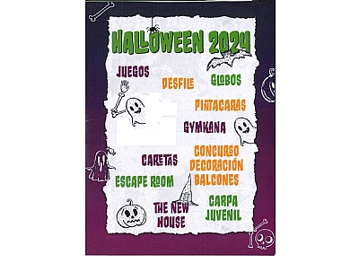 HALLOWEEN 2O24: CARPA DE HALLOWEEN