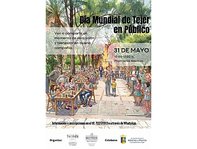 DÍA MUNDIAL DE TEJER EN PÚBLICO