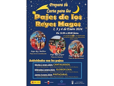 NAVIDAD 2023: ENTREGA DE CARTAS A LOS PAJES REALES