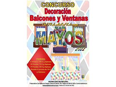 MAYOS 2022: VISITA DEL JURADO DEL CONCURSO DE DECORACIÓN DE BALCONES Y VENTANAS