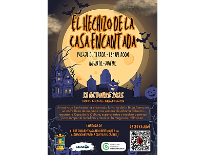 HALLOWEEN EN ALHAMA. Escape Room 
