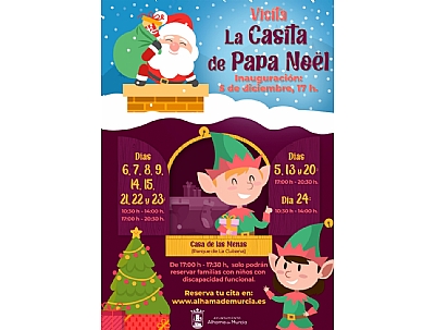 NAVIDAD 2024: VISITA LA CASITA DE PAPA NOEL