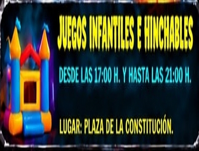 HALLOWEEN: Juegos infantiles e hinchables
