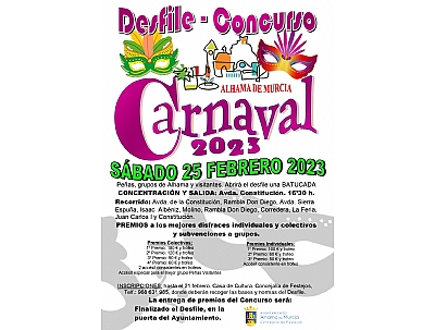 CARNAVAL 2023: DESFILE-CONCURSO DE CARNAVAL