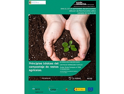 INICIO DEL CURSO: PRINCIPIOS BÁSICOS DEL COMPOSTAJE DE RESTOS AGRÍCOLAS