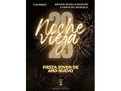 NAVIDAD 2025: FIESTA JOVEN DE AÑO NUEVO