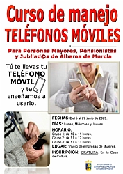 INICIO CURSO DE MANEJO DE TELÉFONOS MÓVILES