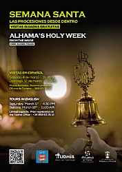 ATENCIÓN, CANCELADA -->ALHAMA’S HOLY WEEK: FROM THE INSIDE (visita guiada en inglés)