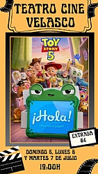 CINEMA: TOY STORY 5 (spanish)
