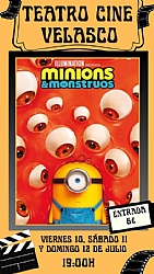 CINEMA: MINIONS Y MONSTRUOS (SPANISH)
