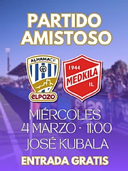 PARTIDO DE FÚTBOL AMISTOSO: Alhama CF ElPozo - Medkila IL