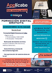 APPLÍCATE: FORMACIÓN DIGITAL GRATUITA