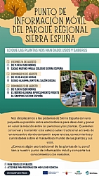 LO QUE LAS PLANTAS NOS HAN DADO: PUNTO DE INFORMACIÓN MÓVIL DEL PARQUE REGIONAL DE SIERRA ESPUÑA