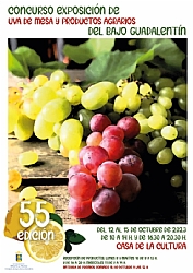 FERIA 2023: LV EXPOSICIÓN DE UVA DE MESA Y PRODUCTOS AGRARIOS DEL BAJO GUADALENTÍN