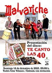 PRESENTACIÓN DEL DISCO DE MALVARICHE 