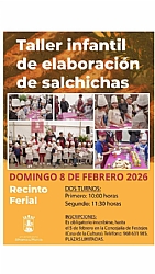 14th FIESTA DE LA MATANZA 2026: Workshop for children to make salchichas (pork sausages))