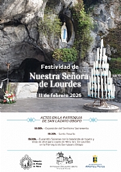 FESTIVITY OF OUR LADY OF LOURDES: EXPOSITION OF THE BLESSED SACRAMENT