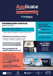 APPLÍCATE, SUBE, CONECTA Y APRENDE: FORMACIÓN DIGITAL GRATUITA