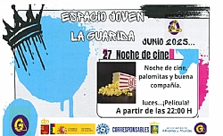 ESPACIO JOVEN LA GUARIDA: Noche de cine.