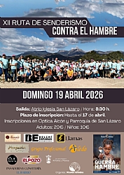 XII RUTA DE SENDERISMO CONTRA EL HAMBRE