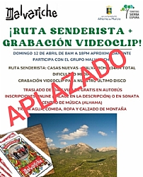 ATTENTION, POSTPONED: HIKING TRAIL AND MUSIC VIDEO SHOOT BY MALVARICHE