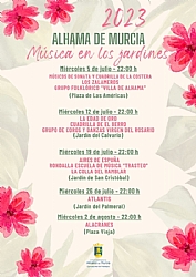 MÚSICA EN LOS JARDINES